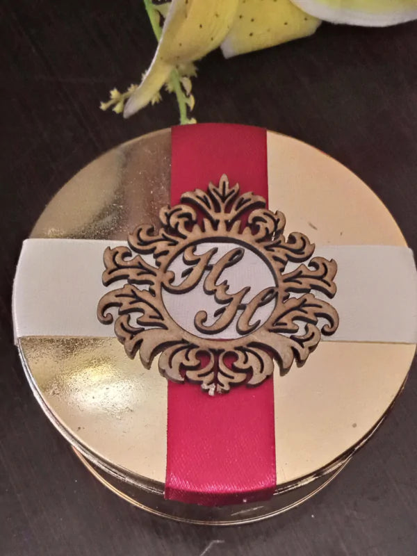 Laser Cut Motive Tin Bid Box