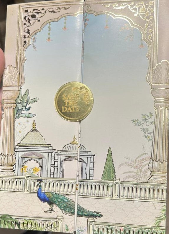 Trifold Royal Wedding Invite