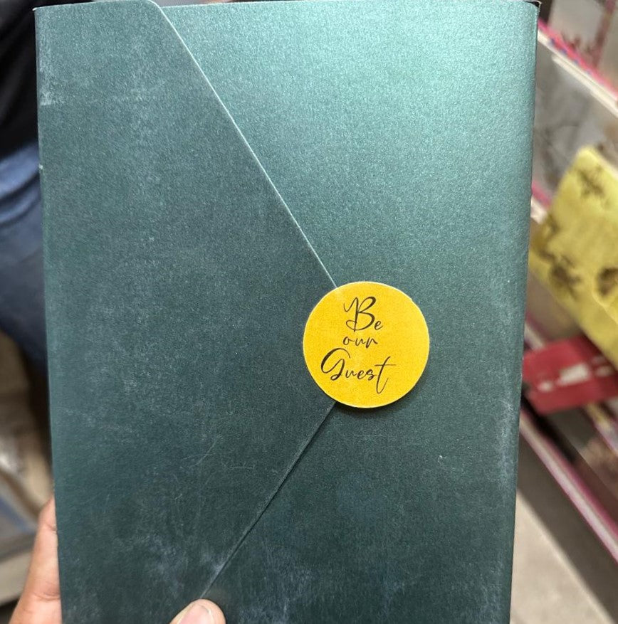 Trifold Royal Wedding Invite