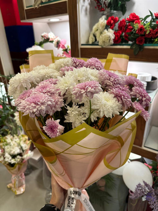 White & Purple Bouquet