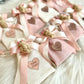 Teddy Bear Favor Bags, Baby Girl