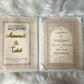 Personalized luxury Nikkah Certificate