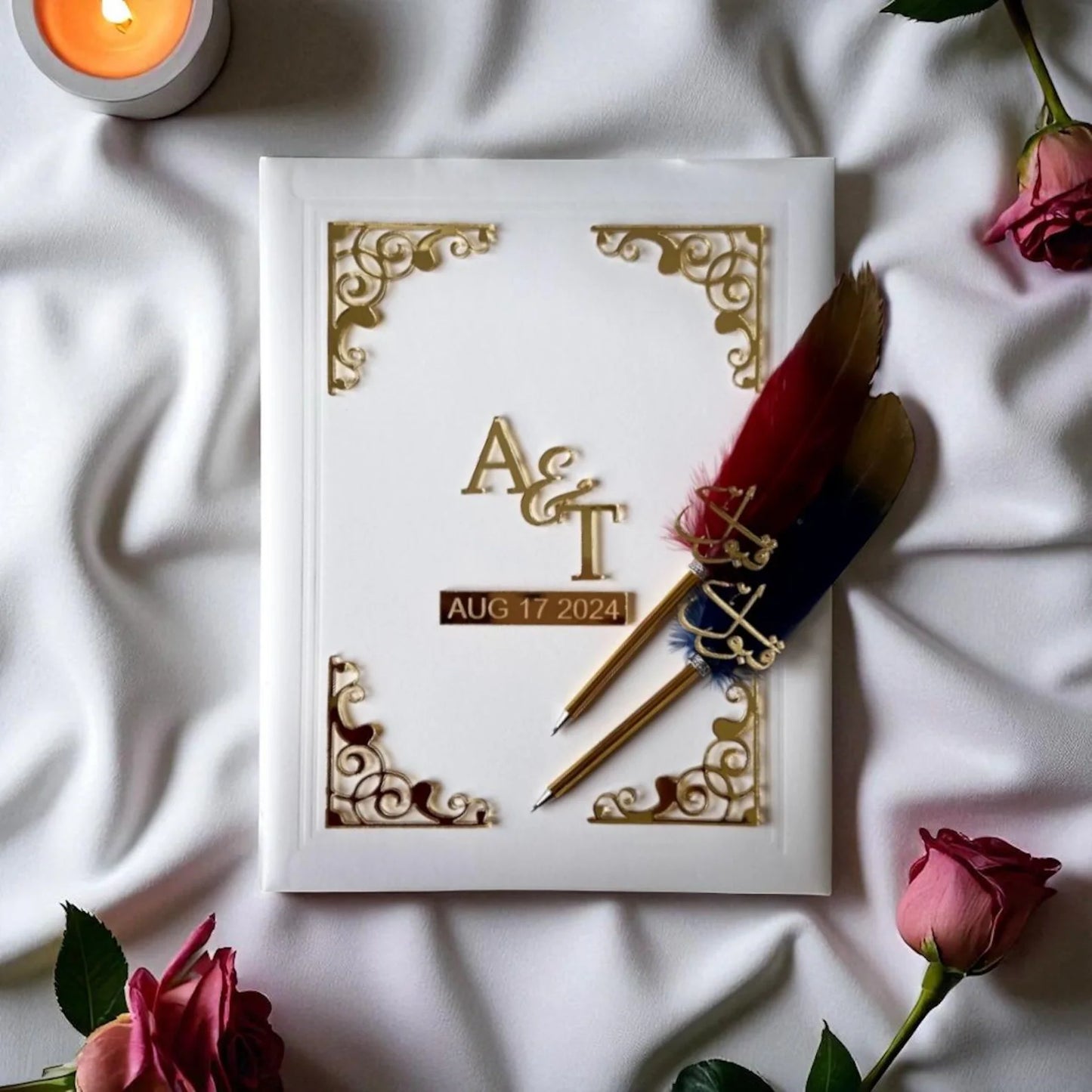 Personalized luxury Nikkah Certificate